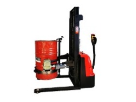 Electric oil drum stacker